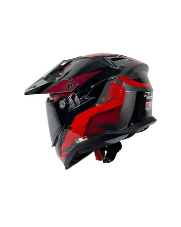 Sway SW-X65 Red Adventure Kask - MotoDede