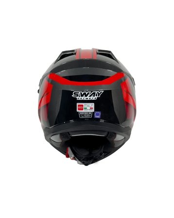 Sway SW-X65 Red Adventure Kask - MotoDede