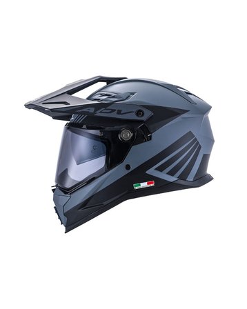 Sway SW-X65 Grey Adventure Kask - MotoDede
