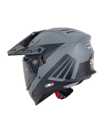 Sway SW-X65 Grey Adventure Kask - MotoDede