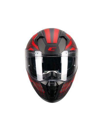 CGM 311M Blast Maya Tam Kapalı Kask - Kırmızı/Siyah - MotoDede