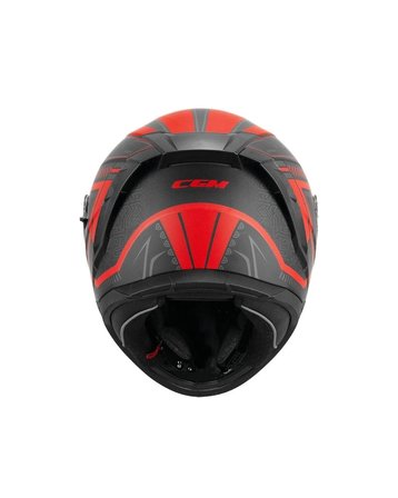 CGM 311M Blast Maya Tam Kapalı Kask - Kırmızı/Siyah - MotoDede