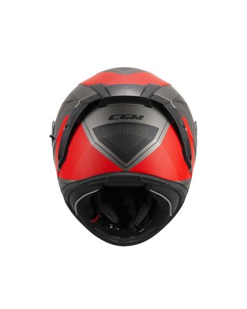 CGM 311R Blast Race Tam Kapalı Kask - Antrasit/Kırmızı - MotoDede