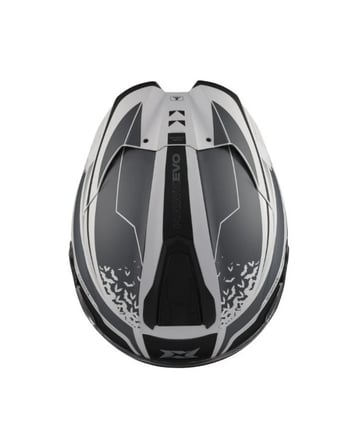 Axxis Hawk SV Evo D.Justice Kapalı Kask - A2 Gri/Beyaz - MotoDede