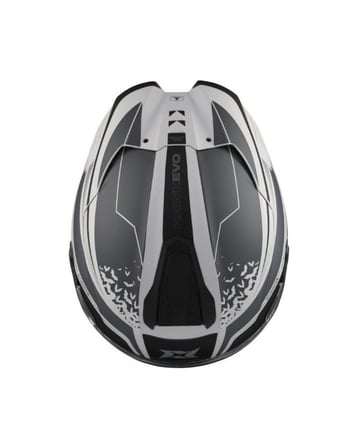 Axxis Hawk SV Evo D.Justice Kapalı Kask - A2 Gri/Beyaz - MotoDede