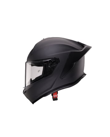 Caberg Roxter Mat Siyah Full-Face Motosiklet Kaskı (+ Hediyeli Ekstra Vizör)