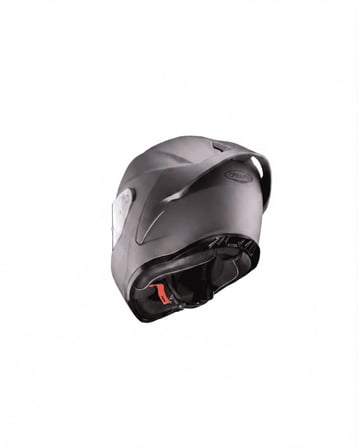 Caberg Roxter Mat Gun Metal Full-Face Motosiklet Kaskı (+ İridyum Gri Vizör Hediyeli)