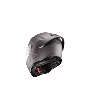 Caberg Roxter Mat Gun Metal Full-Face Motosiklet Kaskı (+ İridyum Gri Vizör Hediyeli)