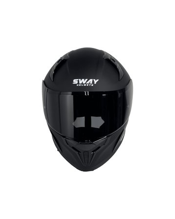 Sway F357 Full-Face Motosiklet Kaskı - Mat Siyah