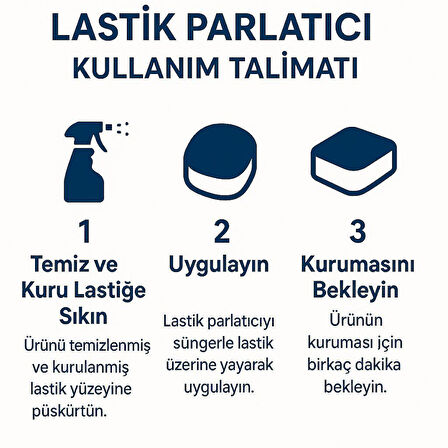 444 Lastik Parlatıcı 600 ml