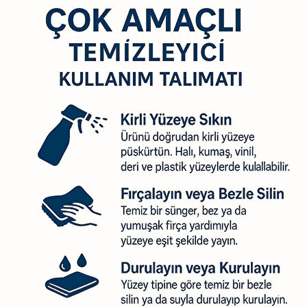 444 Çok amaçlı Temizleyici 600 ml x 12 Avantajlı paketl