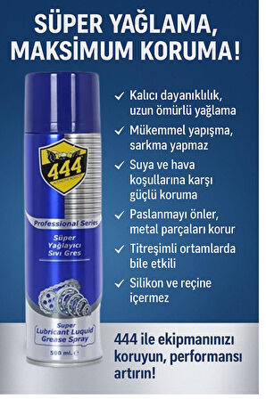 Süper Yağlayıcı Sıvı Gres 500ml X24'lü Avantaj Paket
