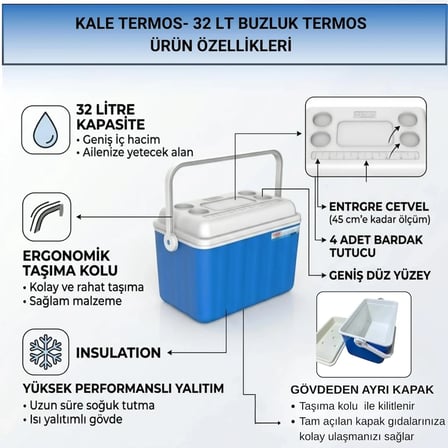 32 Lt Buzluk Termos (1015 Cooler Box) 