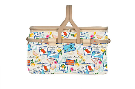 25 Lt Piknik Sepeti  ( 1072 PİCNİC BAG  ) 