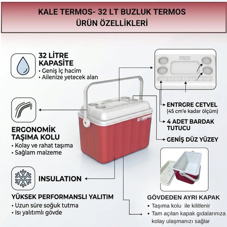 32 Lt Buzluk Termos (1015 Cooler Box) 