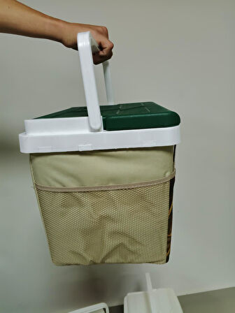 20 Lt Kumaş Kamuflaj Desen Buzluk Termos (1126 Cooler Box)