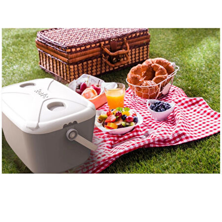 Buzluk Termos  Set-30 Lt Buzzy Buzluk Termos (1178 Cooler Box)+ +6.5 Lt Erciyes Piknik Termos (1403 Cooler Jug)