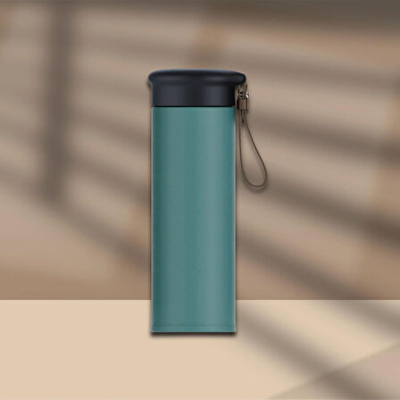 600 ml Paslanmaz Çelik Termos, Çift Katmanlı, Sızdırmaz Kapaklı