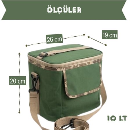 10 LT  Yemek Çantası -Termo Çanta