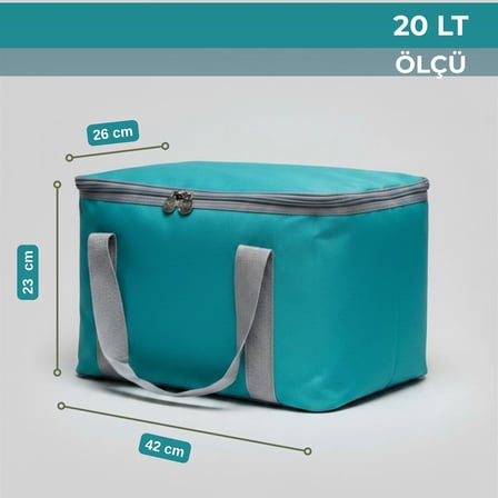 20 LT Eco Termal Çanta -Piknik Çantası,Soğutucu Buzluk Çanta