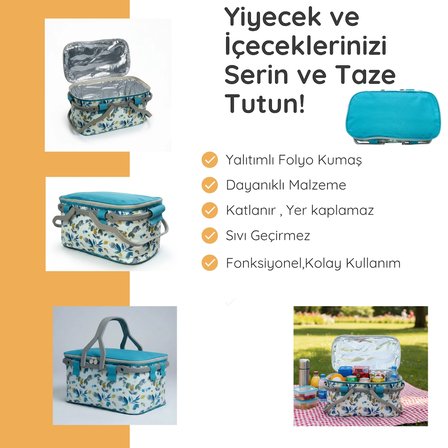 20 LT TERMAL PİKNİK SEPETİ 