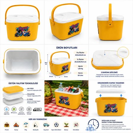 20 LT BUZZY RETRO BUZLUK TERMOS (1179 COOLER BOX)
