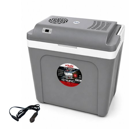 25 Litre 12v Oto Buzdolabı Termos- Portatif, Elektrikli, Oto Şarj Kablolu( 1050 Thermoelectric Cooler 12v.)