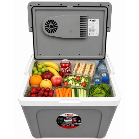 25 Litre 12v Oto Buzdolabı Termos- Portatif, Elektrikli, Oto Şarj Kablolu( 1050 Thermoelectric Cooler 12v.)
