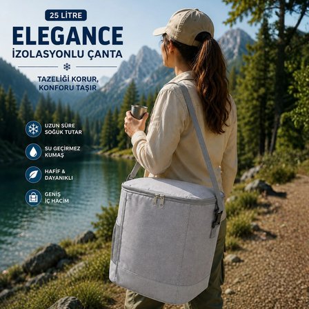 25 Lt Termal Buzluk Çanta, İzolasyonlu Çanta