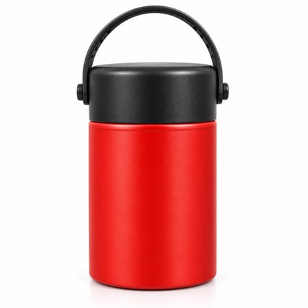 Master 550 ml Çelik Yemek Termosu – 304 Paslanmaz Çelik Termal Yemek Kabı, Katlanabilir Kaşıklı ve Taşıma Kulplu