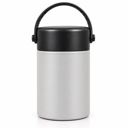 Kale Master 550 ml Çelik Yemek Termosu – 304 Paslanmaz Çelik Termal Yemek Kabı, Katlanabilir Kaşıklı ve Taşıma Kulplu