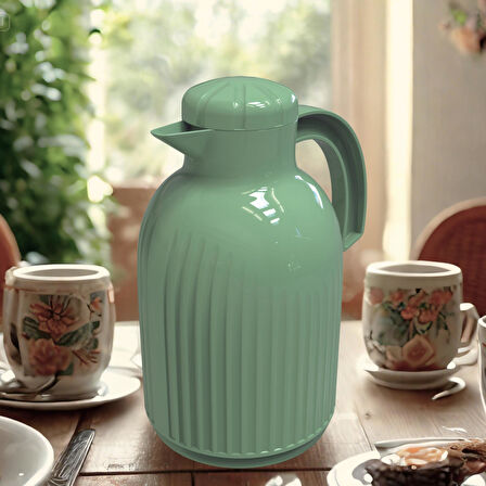 1.5 Lt Camlı Termos (1185 Glazed Thermos)