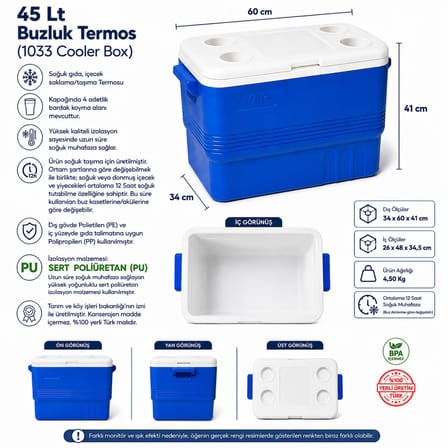 45 Lt Buzluk Termos (1033 Cooler Box) 