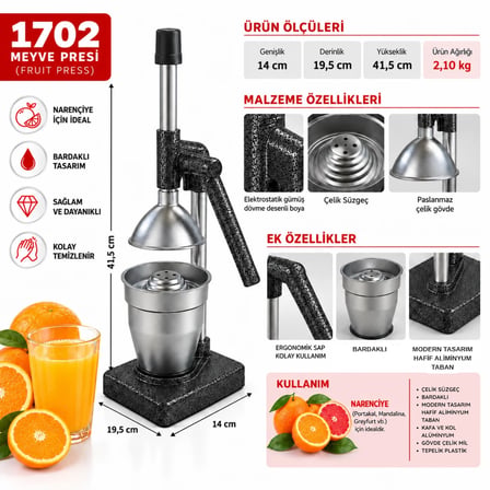 1702 Meyve Presi (Fruit Press) 