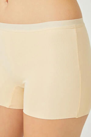 Basic Lazer Kesim Dikişsiz Kadın Boxer Külot 6'lı Paket-2