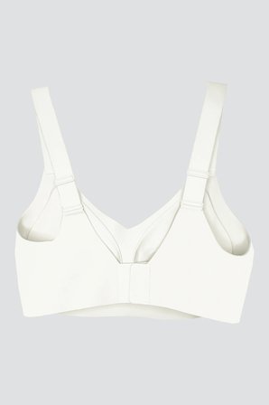 Seamless Bra - Curve | Krem Lazer Kesim Dikişsiz Toparlayıcı Büyük Beden Kadın Sütyen