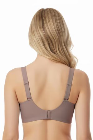 Seamless Bra - Forme | Lazer Kesim Dikişsiz Toparlayıcı Büyük Tüllü Beden Kadın Sütyen 3'lü Paket-2