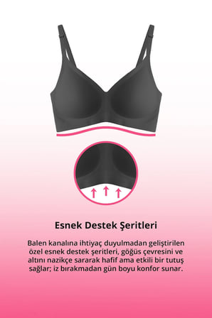 Seamless Bra - Soft | Lazer Kesim Balensiz Ayarlanabilir Askılı Dikişsiz Kadın Sütyen 3'lü Paket