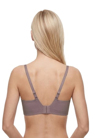 Seamless Bra - Aurea | Kahverengi Lazer Kesim Dikişsiz Kontur Detaylı Balensiz Kadın Sütyen
