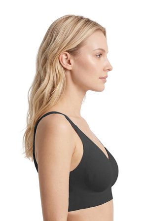 Seamless Bra - Velora | Lazer Kesim Balensiz Rib Dokulu Dikişsiz Kadın Sütyen 3'lü Paket-2