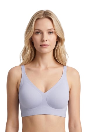 Seamless Bra - Velora | Lazer Kesim Balensiz Rib Dokulu Dikişsiz Kadın Sütyen 3'lü Paket