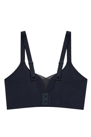 Seamless Bra - Nuvia |Siyah Lazer Kesim Klipsli Önden Açılabilir Rib Dokulu Dikişsiz Emzirme Sütyeni