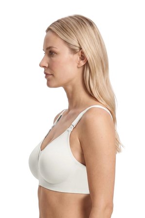 Seamless Bra - Nuvia | Lazer Kesim Klipsli Önden Açılabilir Dikişsiz Emzirme Sütyeni 3'lü Paket
