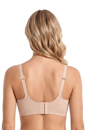 Seamless Bra - Mavelle | Ten Lazer Kesim Klipsli ve Çıtçıtlı Önü Açılabilir Emzirme Sütyeni