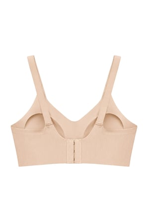 Seamless Bra - Mavelle | Ten Lazer Kesim Klipsli ve Çıtçıtlı Önü Açılabilir Emzirme Sütyeni