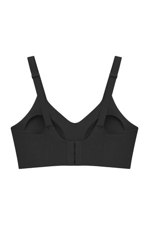 Seamless Bra - Mavelle | Siyah Lazer Kesim Klipsli ve Çıtçıtlı Önü Açılabilir Emzirme Sütyeni