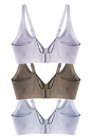 Seamless Bra - Avelis | Lazer Kesim Dikişsiz Balensiz İz Bırakmayan Kadın Sütyen 3'lü Paket
