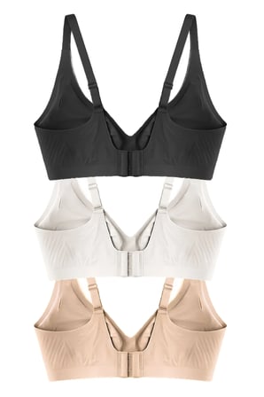 Seamless Bra - Avelis | Lazer Kesim Dikişsiz Balensiz İz Bırakmayan Kadın Sütyen 3'lü Paket-2