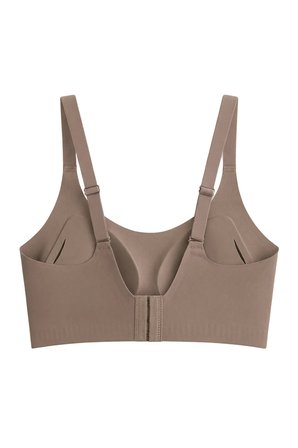 Seamless Bra - Solena | Kahverengi Lazer Kesim Dikişsiz Balensiz Toparlayıcı Kadın Sütyen
