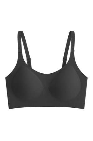 Seamless Bra - Solena | Siyah Lazer Kesim Dikişsiz Balensiz Toparlayıcı Kadın Sütyen